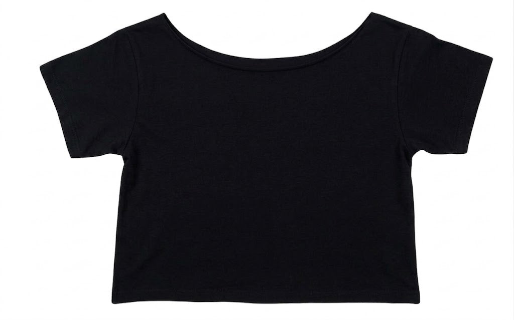 CROP TOP LADIES TEE