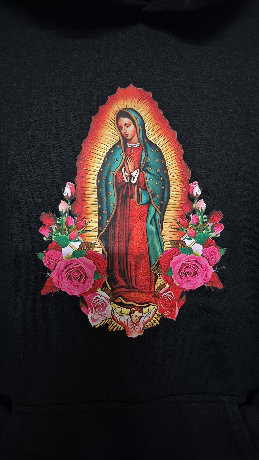 Guadalupana-BLACK HOODY