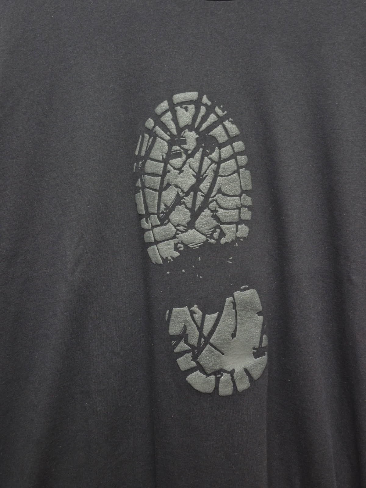 Solid Step Black Tee